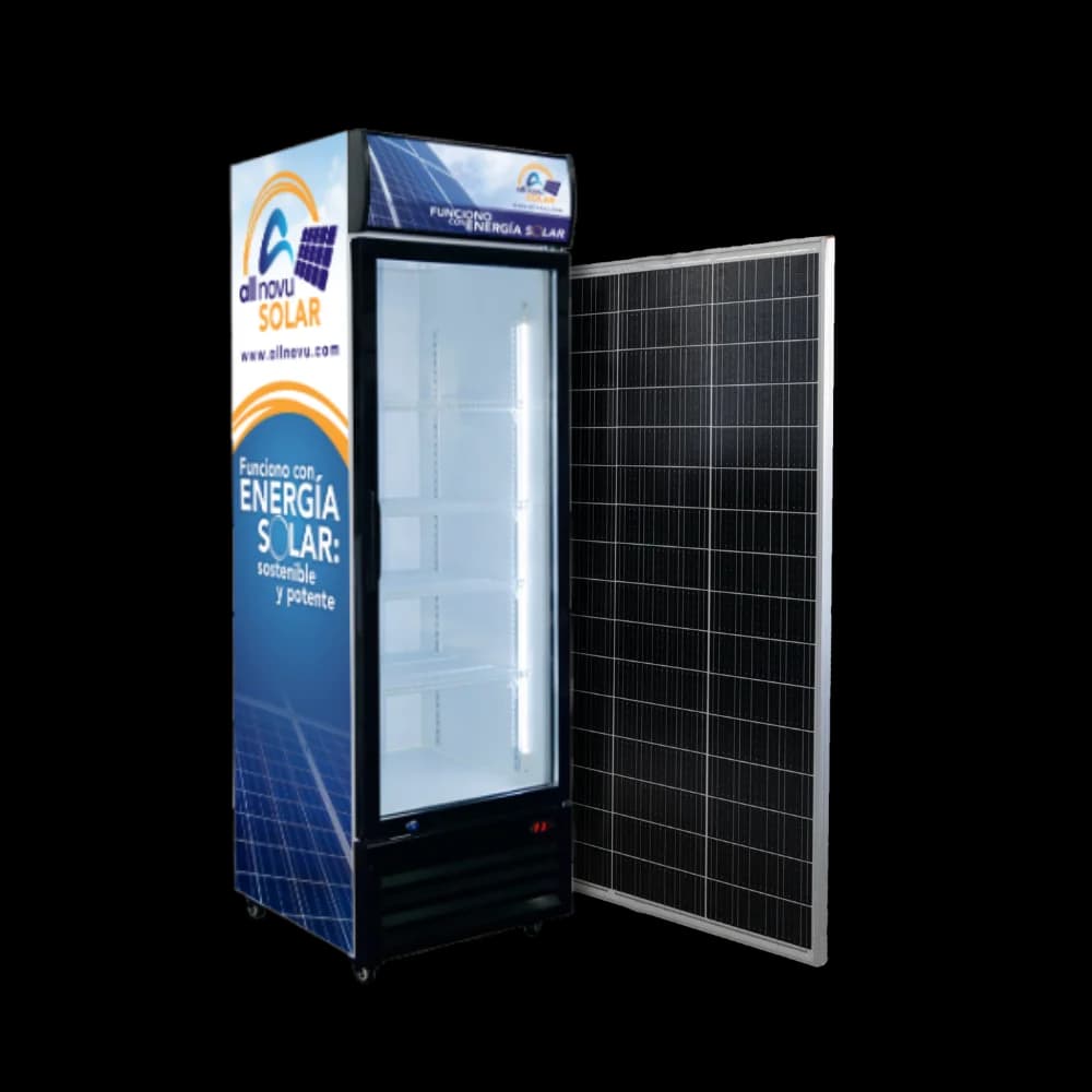 EXHIBIDORA VERTICAL SOLAR 12.5 CUFT 