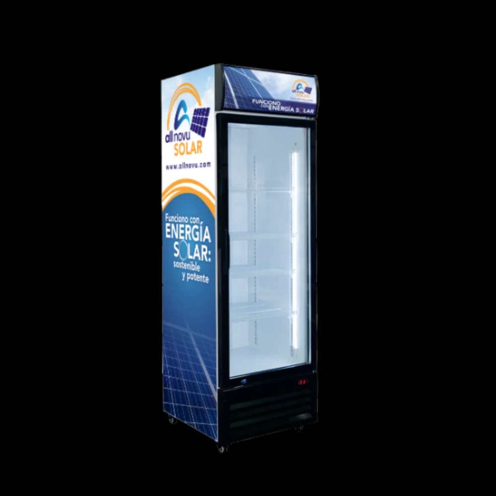 EXHIBIDORA VERTICAL SOLAR 12.5 CUFT SIN PANEL