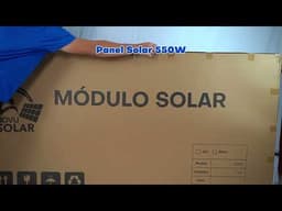 PANEL SOLAR 550W